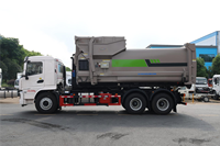 Camion benne à benne basculante hydraulique Shacman Xuande 20-25 tonnes 6X4 pour collecte de déchets