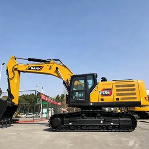 Machine de terrassement haute performance SY375H pour la construction routière, l'excavation de terres, la réalisation de grandes fondations et la manutention de terrasses de terre en vrac - Product Image 3