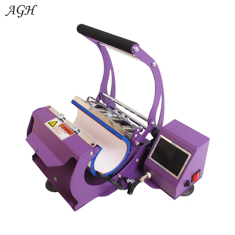 Пользовательский цветной логотип фиолетовый 20 унций тонкая кружка термопресс Термокружка сублимационная машина