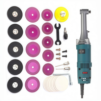 Meuleuse d'angle électrique sans fil portative 600W à vitesse variable avec interrupteur coulissant pour polissage et ponçage, garantie 1 an