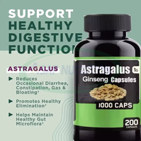 Ausreson OEM ramuan kering kapsul ekstrak akar Astragalus kapsul penggunaan kapsul Astragalus untuk dukungan imun