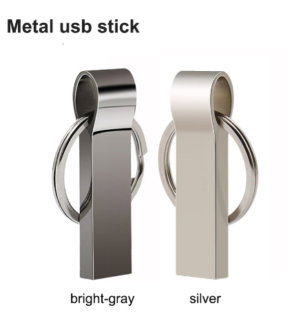 Metal USB Flash Drive 64 Gb Thumbdrive 4Gb 8Gb Pendrive 32Gb Flash Memory Stick 128 Gb Waterproof Pen Drive 16Gb Usb Disk on Key