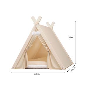 Universal Tent House Washable Pet Cat Pet Tent Soft <strong>Bed</strong> Outdoor Pet Fence with Tent - Product Image 1