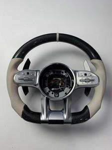 <span class=keywords><strong>Volant</strong></span> en fibre de carbone pour Benz Classe A, C, E, S, G, V, C63, <span class=keywords><strong>A45</strong></span>, E43, GLC, GLE, CLA, W205, W223, W213, W206, W211, W207, W222, W219 <span class=keywords><strong>AMG</strong></span> - Product Image 6