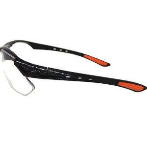 安全ゴーグルアンチスクラッチPCクリアレンズプラスチックフレーム安全メガネサイドシールド付き作業保護メガネ - Product Image 6