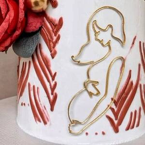 Decoración para Pasteles <span class=keywords><strong>de</strong></span> Maternidad al por Mayor, Adornos Acrílicos con Silueta <span class=keywords><strong>de</strong></span> <span class=keywords><strong>Mujer</strong></span> Embarazada para Decoración <span class=keywords><strong>de</strong></span> <span class=keywords><strong>Cumpleaños</strong></span> - Product Image 2