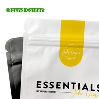 Sachets Mylar personnalisés à fermeture éclair, de qualité alimentaire, pour farine et protéines en poudre