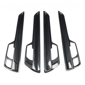 Model 2023 dari Setir Plastik BREEZE yang Dimodifikasi dengan Pola Serat Karbon Hitam Panel Navigasi Dekorasi Interior Mobil. - Product Image 5