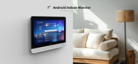 Système d'interphone sans fil IP POE avec écran tactile 7 pouces, moniteur intérieur intelligent Tuya Zigbee, systèmes d'interphone vidéo tablette intelligente