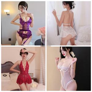 <span class=keywords><strong>Abbigliamento</strong></span> per Adulti da Coniglietta con Reggiseno Aperto sul Davanti e Pantaloncini Set di Lingerie Erotica Sexy da Donna per Cosplay - Product Image 4