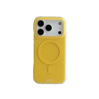 Coque magnétique ultra-fine de style sportif avec grande ouverture pour une circulation optimale de l'air, protection anti-jaunissement pour téléphone portable et protection d'écran