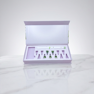 Recyclable Rigid Book Shaped Paper <b>Box</b> for Medicine Injection <b>Pen</b> Custom Logo Printed Cardboard Storage Packaging Gift <b>Box</b> - Product Image 3