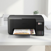Imprimante à réservoir d'encre Epson L3218 A4 couleur multifonction tout-en-un USB/Wi-Fi Garantie 1 an 5760x1440dpi En stock pour la maison et le bureau