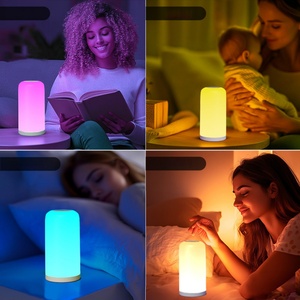 Veilleuse tactile LED RGBW intelligente avec fonction de démarrage pour la table d'enfant - Product Image 3