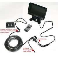Moniteur de rétroviseur de voiture 2 canaux 9 pouces IPS TFT LCD avec aide au recul et enregistrement vidéo, garantie 1 an
