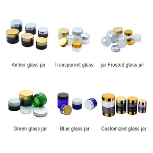 ขวดครีมใสขนาดเล็ก 10 มล. แบบแฟนซี 10 กรัม ขวดแก้วเปล่าขนาดเล็กพร้อมฝาสีเงิน (GJM01-10) - Product Image 6