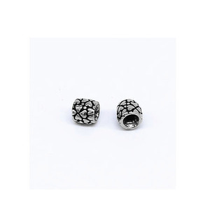 yunnique Stainless Steel Heart Shape <b>Spacer</b> Beads For Jewelry Making 316 Steel Color Casting Process Metal Beads - Product Image 4