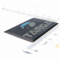 Badge logo personnalisé en ABS chromé 3D moulé sous pression pour automobile, moto, appareil électroménager, caméra, ordinateur, écouteurs (OEM/ODM)