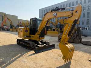 รถขุดตีนตะขาบขนาดเล็ก CAT 306E2 มือสอง รถขุดขนาดเล็ก 6 ตันของแท้จาก Caterpillar พร้อมห้องโดยสารแบบปิดและใบมีดดันด้านหน้า - Product Image 4