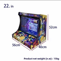 Nouvelle machine d'arcade Double DX Pandora 26800, console de jeux vidéo rétro pour 2 joueurs