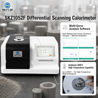 SKZ1052F Perangkat Lunak Multi Kurva Desain Pendingin Udara Suhu Sekitar hingga 800 ℃   Titik Leleh OIT Tg DSC Poliester Plastik Uji Suhu Tinggi