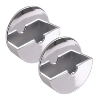 Ningbo Jutye Tapón de fregadero de PVC autoadhesivo 1-3/4 "1-1/2" 1 "Tapón de fregadero negro para cuartos de ducha