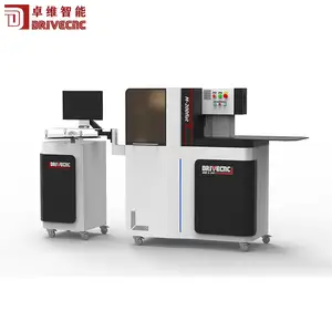 DriveCNC Cnc Servo Double Slotting System Character Letter Bender Neon Light Sign Machine Channel Letter Bending Machine