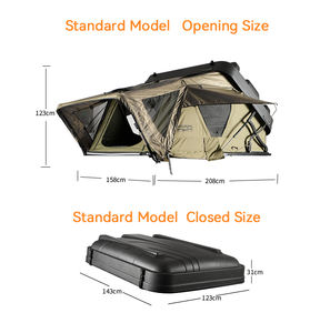 ADA OVERLAND Offre Spéciale Chine Fournisseur Anti-déflagrant Enduit Anti-UV Hard Shell <span class=keywords><strong>Tente</strong></span> <span class=keywords><strong>de</strong></span> <span class=keywords><strong>toit</strong></span> <span class=keywords><strong>de</strong></span> voiture extérieure étanche pour 2-3 personnes - Product Image 4