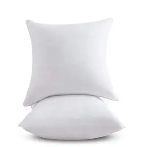 Hypoallergenic Polyester Throw Pillow Inserts Square Form Sham Stuffer 20 x 20 inches