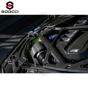 Высококачественная балансировочная стойка (кронштейн) для двигателя из сухого карбона в стиле EVE для BMW G80 G81 M3 G82 M4 G87 M2 Executive Line - Product Image 4