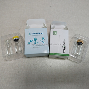 Scatola Porta Peptidi e Etichette Personalizzate Singole o Doppie, Contenitori per Fiale da 3 ml con Vassoio in Plastica - Product Image 1