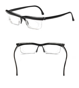 Gafas de Lectura con Armazón TR90 Delgado Transparente/Blanco con Lentes Ajustables de 4D a +5D, Armazón de PC Popular para Corrección de Miopía - Product Image 5