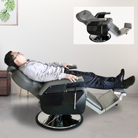 Fauteuil de Barbier BEIMENG pour Hommes – Classique, Moderne, Mobile et Inclinable – Chaise de Salon de Coiffure – Vente en Gros d'Équipements et Mobilier pour Salons de Coiffure