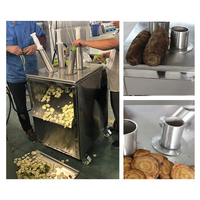 Commerciële bananen snijmachine, bananenchips snijmachine