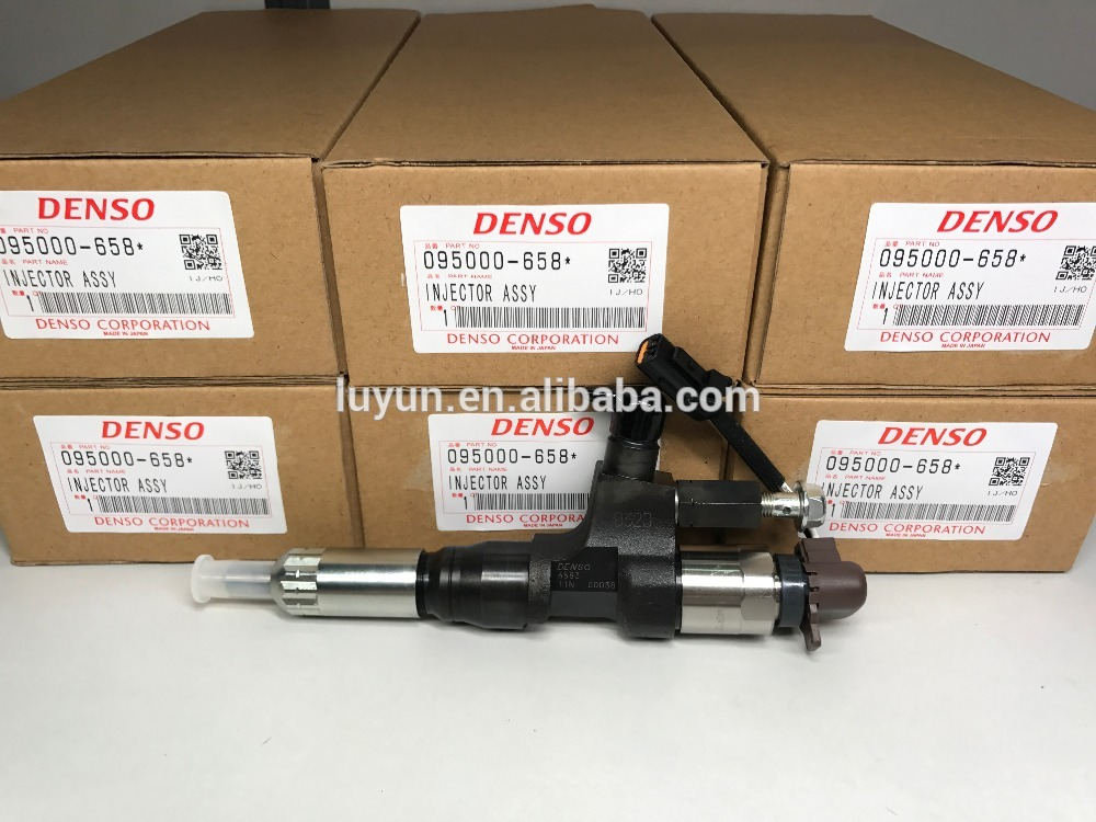 Common rail injector fuel injector 095000-6581, 095000-6582, 095000-6583 for HINO J08E 330PS 23670-E0320,