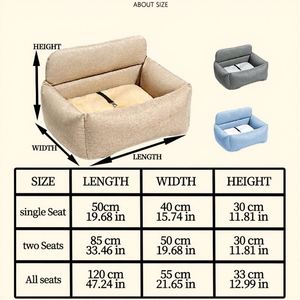 Cama Rectangular para Mascotas, Desmontable, Lavable, Multiusos, para Todas las Estaciones, con Doble Protección, para Perros y Gatos, Diseño Clásico, Ecológico y Moderno - Product Image 4