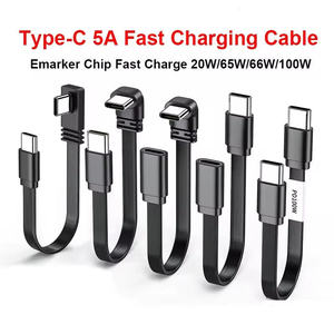 <span class=keywords><strong>สาย</strong></span>ต่อขยายชาร์จและถ่ายโอนข้อมูลแบบ <span class=keywords><strong>Type</strong></span>-<span class=keywords><strong>C</strong></span> ขนาด 10/20/50 ซม. หัวงอ 90 องศา ขายส่งจากโรงงาน - Product Image 1