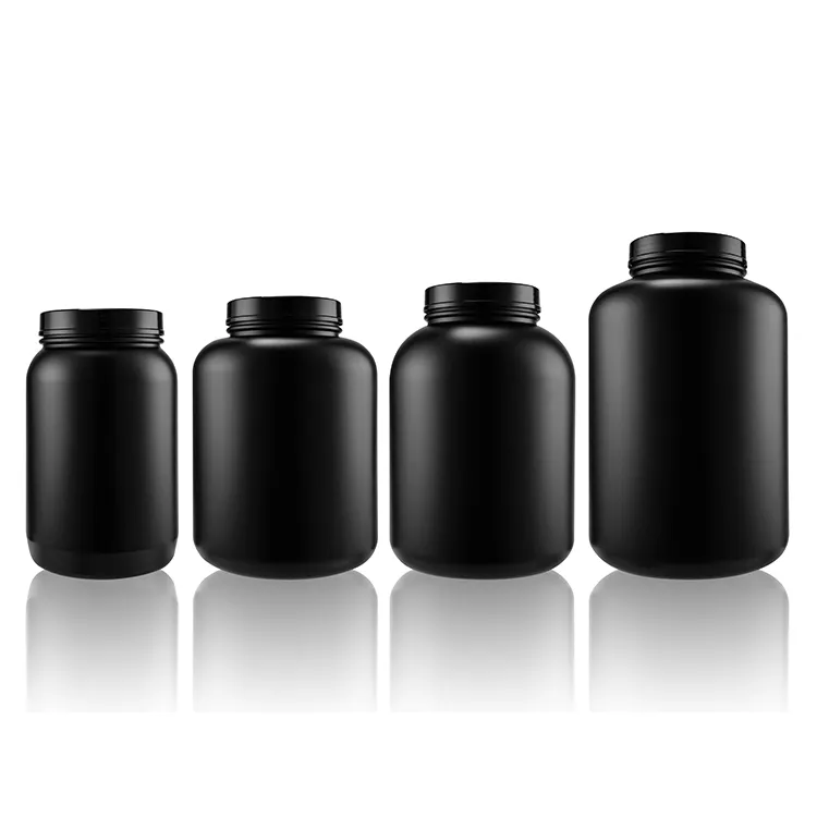 कस्टम लोगो रंगीन 1.8 गैलन/2 गैलन/2.4 गैलन/1 गैलन एचडीपीई प्लास्टिक कंटेनर जार के लिए पाउडर या खाद्य भंडारण