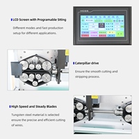 70mm² Elektrische Kabelschneid- und Abisoliermaschine Kabelabisolierer für OD18mm Mantelkabel