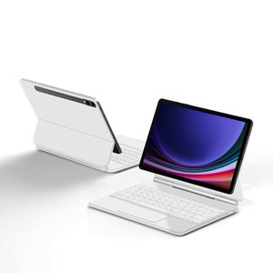 Funda con Teclado Bluetooth Retroiluminado JUNCHI 2026 para <span class=keywords><strong>Samsung</strong></span> <span class=keywords><strong>Tab</strong></span> <span class=keywords><strong>S7</strong></span> S8 Plus 12.4 con Panel Táctil y Adsorción Magnética - Product Image 1
