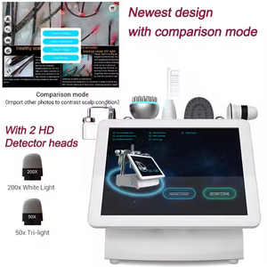 Terapia Microcorrente Cuidados Do Folículo Do Cabelo Cabeça Massagem Do Couro cabeludo Análise De Saúde Máquina De Rebrota Do Cabelo Massageador Do Couro cabeludo - Product Image 2