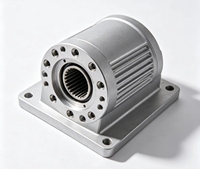 Cache-moteur de servomoteur sur mesure pour équipement d'automatisation, pièces de finition moulées pour moteur