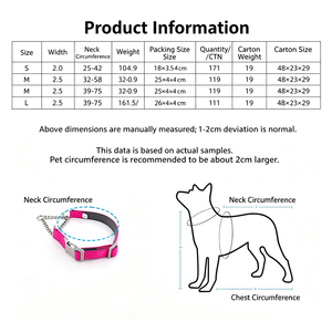 Iron Chain <b>Dog</b> Half P Chain Necklace Pet Necklace Edge Shepherd <b>Large</b> Medium <b>Dog</b> Traction Rope Explosion Proof Design Puller Nec - Product Image 2
