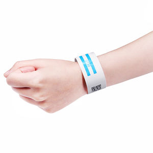 Gelang Identitas Medis Tahan Air untuk Pasien, <span class=keywords><strong>Label</strong></span> Rumah Sakit, Printer Termal Langsung, Gelang Identitas dengan Kode Batang - Product Image 6