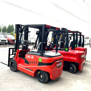 Free Shipping China Made New Energy 2ton 3ton <strong>5ton</strong> Electric <strong>Forklifts</strong> Equipped with Powerful Motors with Attachment - Product Image 1