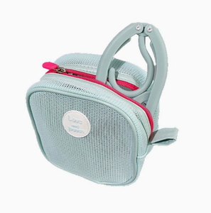 Portable Foldable Drying Hanger Travel Clothes Rack <b>Collapsible</b> Mesh Garment Hanger with <b>Storage</b> Bag for Dorm Room - Product Image 1