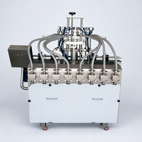 Machine de remplissage automatique de liquides SINBON, remplisseuse à piston pour bouteilles de 250 ml, pour eau, lait, jus, miel, crème, huile, sirop, semi-automatique