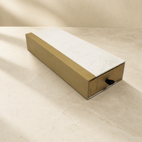 Boîte à tiroir en carton couleur avec dorure à chaud, fermeture magnétique à ruban, insert floqué, logo personnalisé pour cosmétiques, parfums et huiles essentielles