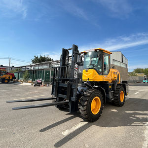 MYZG-Carretilla elevadora diésel 4WD, entrega rápida, 3 toneladas, 5 toneladas, 7 toneladas, <span class=keywords><strong>10t</strong></span>, tracción en 4 ruedas, certificado ISO, 6m, motor de CC, CPCD, mástil de caja de cambios ISO - Product Image 5