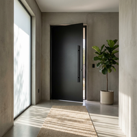 Porte d'entrée en acier de sécurité - Isolation phonique haute performance 40 dB, design personnalisé de luxe pour appartements